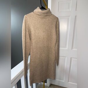 Vici Classic Tan Turtleneck Sweater
